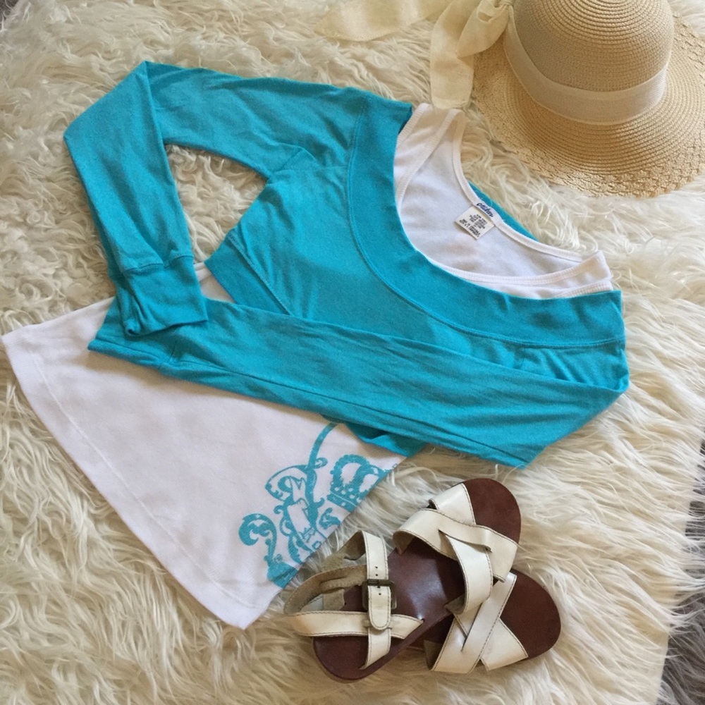 Brand NWOT Miken blouse, size M ( junior). - Picture 2 of 3